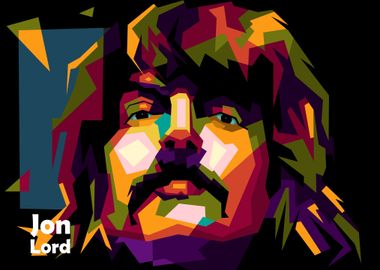 Jon Lord in popart