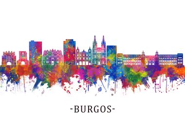 Burgos Spain Skyline