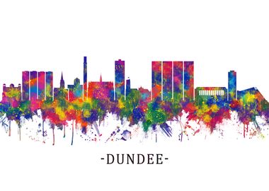 Dundee Scotland Skyline