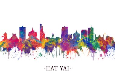 Hat Yai Thailand Skyline