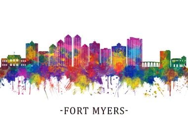 Fort Myers Florida Skyline