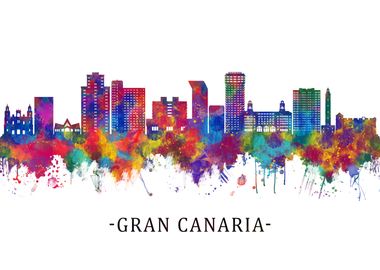 Gran Canaria Spain Skyline