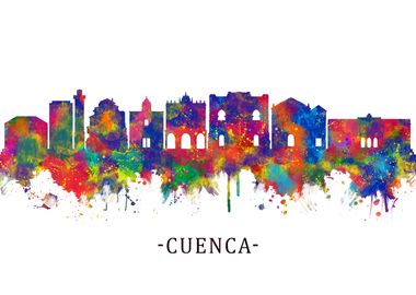 Cuenca Spain Skyline