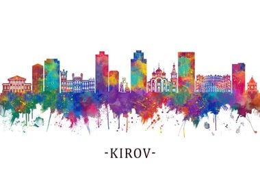 Kirov Russia Skyline