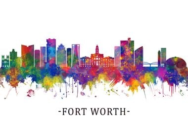 Fort Worth Texas Skyline