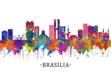 Brasilia Brazil Skyline