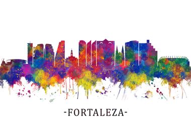 Fortaleza Brazil Skyline