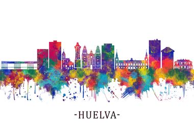 Huelva Spain Skyline