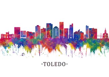 Toledo Ohio Skyline