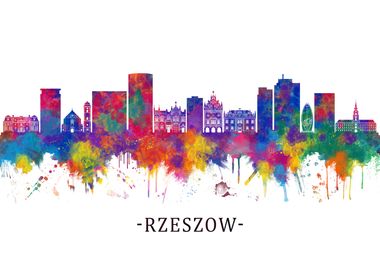 Rzeszow Poland Skyline