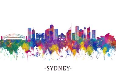 Sydney Australia Skyline