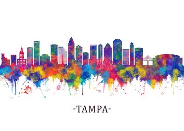 Tampa Florida Skyline