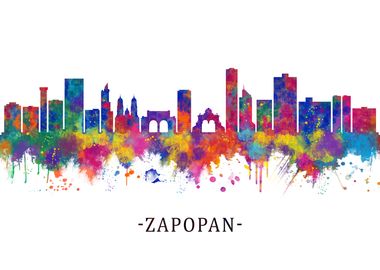 Zapopan Mexico Skyline