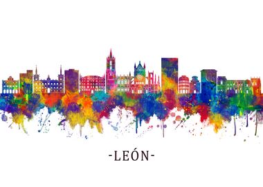 Leon Spain Skyline