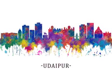 Udaipur Rajasthan Skyline