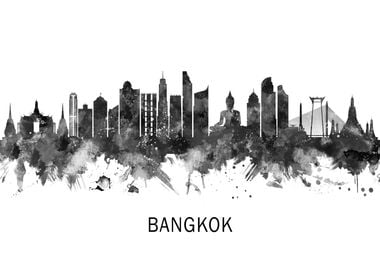 Bangkok Thailand Skyline