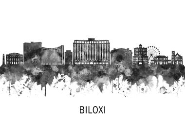 Biloxi Mississippi Skyline