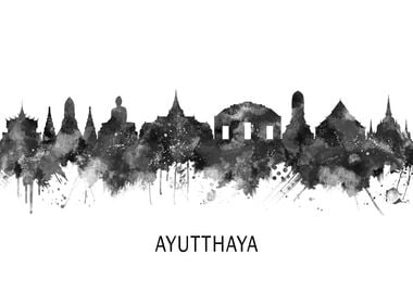 Ayutthaya Thailand Skyline