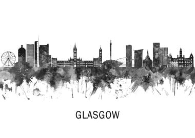 Glasgow Scotland Skyline