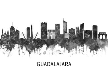 Guadalajara Mexico Skyline