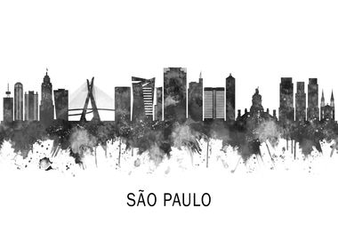 Sao Paulo Brazil Skyline