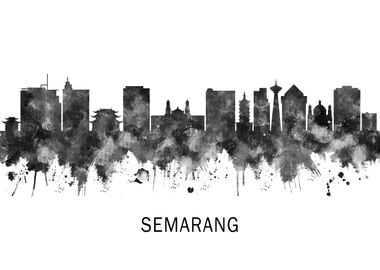 Semarang Indonesia Skyline