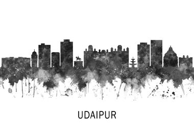 Udaipur Rajasthan Skyline