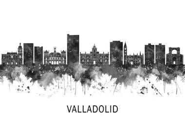 Valladolid Spain Skyline