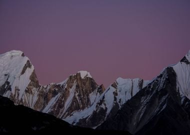 Purple Skyline 