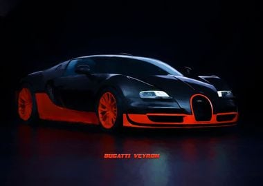 Bugatti Veyron car sport