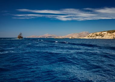 Seascape on a Greek Island