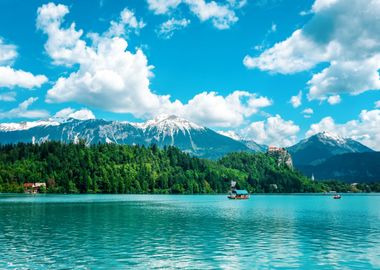 Lake Bled in Slovenia