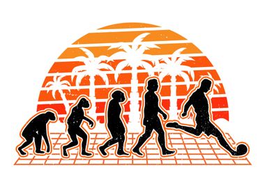 Soccer Evolution Sunset