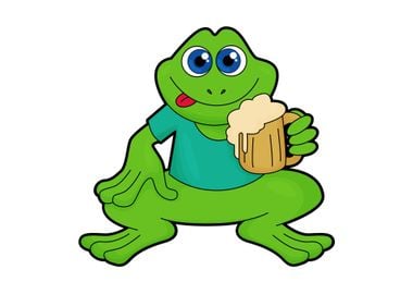 Frog Beer Beer glass