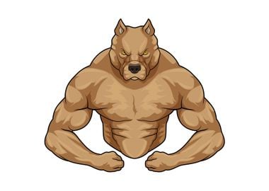 Pitbull Bodybuilder 