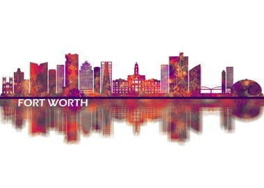 Fort Worth Texas Skyline