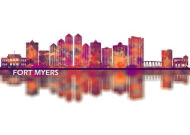 Fort Myers Florida Skyline