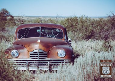 Lonely Auto Route 66 NM