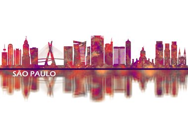 Sao Paulo Brazil Skyline