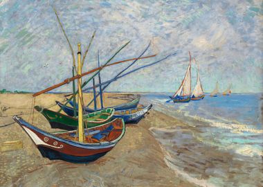 Fishing Boats on the Beach