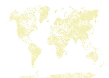 World map in pastel color