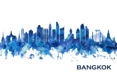 Bangkok Thailand Skyline