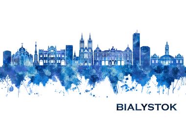 Bialystok Poland Skyline