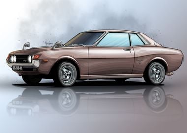 Toyota Celica TA22 Artwork