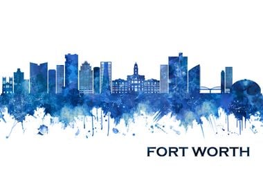 Fort Worth Texas Skyline