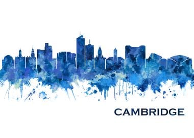 Cambridge USA Skyline Blue