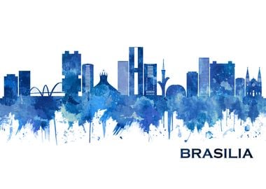 Brasilia Brazil Skyline