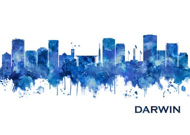 Darwin Australia Skyline