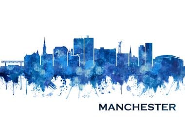 Manchester USA Skyline