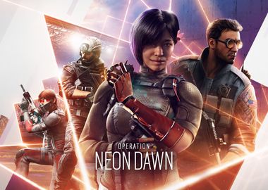 Neon Dawn Key Art